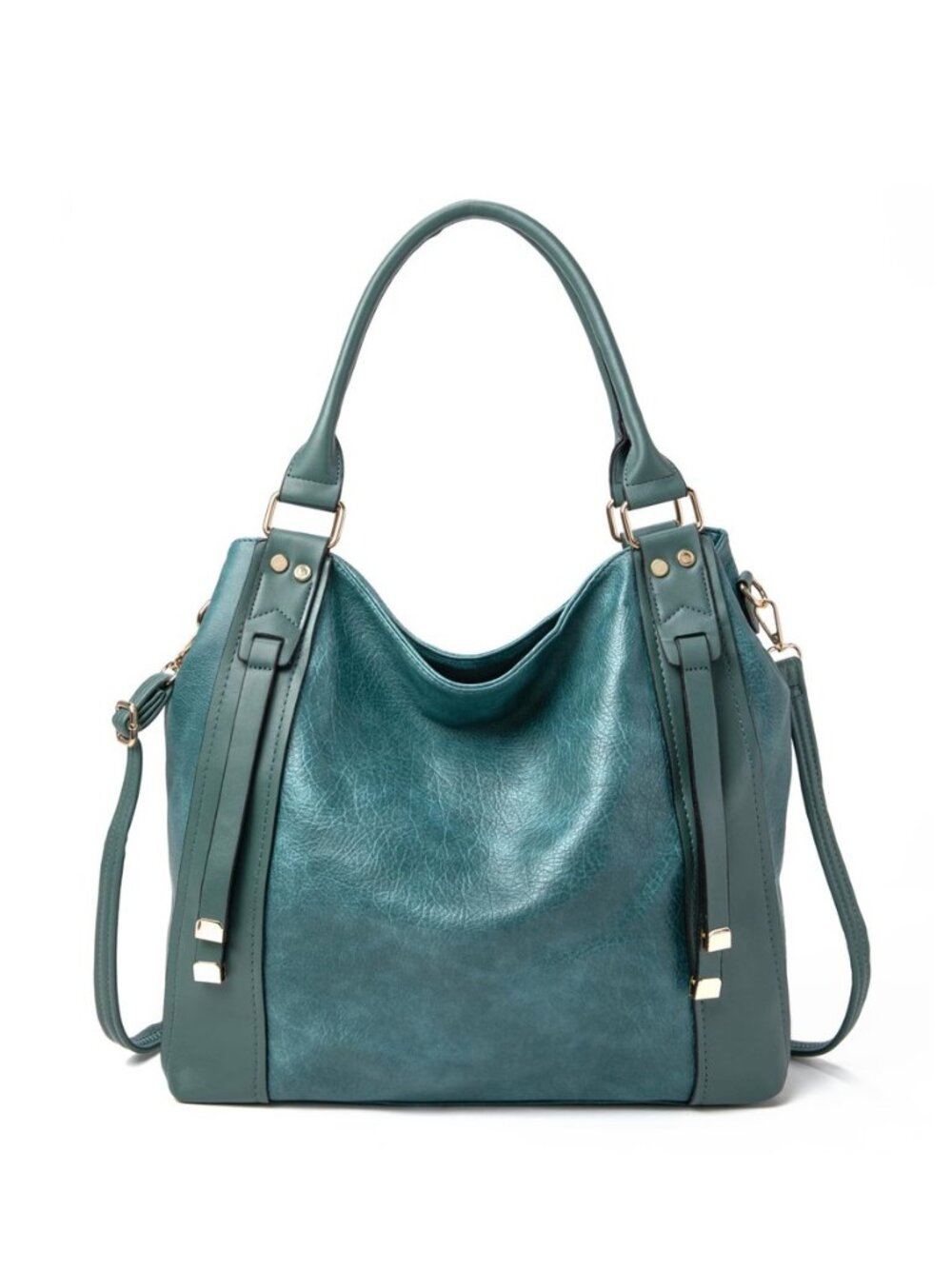 Vintage Large PU Hobo Tote Bag, Satchel Purse with Strap Women